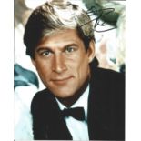 Simon MacCorkindale signed 10x8 colour photo. Good Condition. All signed pieces come with a