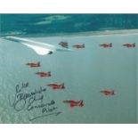 Mike Bannister Concorde authentic genuine signed 10x8 colour photo. Good Condition. All signed