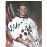 Skylab Ed Gibson authentic signed 10x8 colour photo. NASA astronaut. Good Condition. All signed