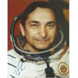 Cosmonaut Valery Bykovsky genuine authentic signed 10x8 colour photo. Good Condition. All signed