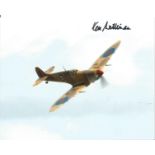 WW2 Spitfire pilot Ken Wilkinson signed 10x8 colour photo. Good Condition. All signed pieces come