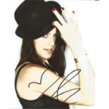 Michelle Ryan genuine authentic signed 10x8 colour photo. Good Condition. All signed pieces come