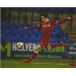 Harry Wilson Signed Liverpool 8x10 Photo . Good Condition. All signed pieces come with a Certificate