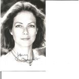 Jenny Seagrove signed 6x3 b/w photo. Good Condition. All signed pieces come with a Certificate of