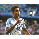 Dominic Calvert-Lewin Everton Signed England 8x10 Photo . Good Condition. All signed pieces come