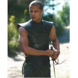 Jacob Anderson Actor Signed Game Of Thrones 8x10 Photo . Good Condition. All signed pieces come with