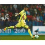 Kiko Casilla Signed Leeds & Spain 8x10 Photo . Good Condition. All signed pieces come with a