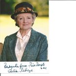 Julia Mckenzie signed 6x4 colour Miss Marple photo. Good Condition. All signed pieces come with a