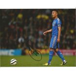 Lewis Baker Signed Chelsea 8x10 Photo . Good Condition. All signed pieces come with a Certificate of