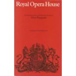 Royal Opera House programme Don Pasquale 30th April 1983 signed inside by Geraint Evans. Good