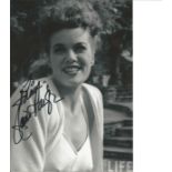 Janis Paige signed 7x5 b/w photo. Dedicated. Good Condition. All signed pieces come with a