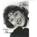 Luise Rainer signed 7x5 b/w photo. Dedicated. Good Condition. All signed pieces come with a