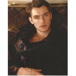 Jude Law signed 10x8 colour photo. English actor. He has received nominations for two Academy