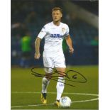 Liam Cooper Signed Leeds United 8x10 Photo . Good Condition. All signed pieces come with a