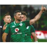 Rob Kearney Signed Ireland Rugby 8x10 Photo . Good Condition. All signed pieces come with a