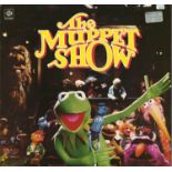 The Muppet Show multiple signed 33rpm record sleeve. Signed to back by eight including Jim Henson,
