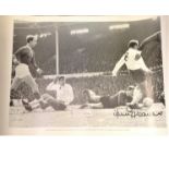 Jimmy Greaves Signed Tottenham Hotspur 13x20 Photo . Good Condition. All signed pieces come with a