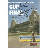Andy Gray Signed 1984 Everton V Watford Fa Cup Final Programme . Good Condition. All signed pieces