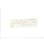 James Bruce, 8th Earl of Elgin 2x7 signed ALS letter. James Bruce, 8th Earl of Elgin and 12th Earl