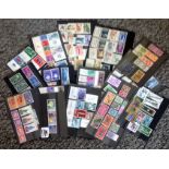 Israel stamp collection 17 stock cards some attractive stamps. Good Condition. All signed pieces