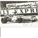 Albert Francois Cevert Goldenberg RARE signed 6 x 4 motor racing photo, in his number 14 car. (25