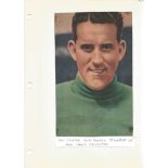 Ken Grieves signed 8x5 colour newspaper photo. Bury, Bolton, Stockport footballer. Also played for