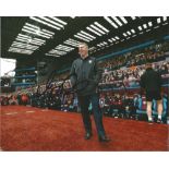 Dean Smith Signed Aston Villa 8x10 Photo . Good Condition. All signed pieces come with a Certificate