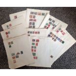 GB Commonwealth stamp collection 30, album pages dating pre 1950 countries include Barbados,