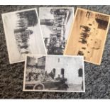 Palestine postcard collection 5 rare 1920s postcards mint condition Jerusalem visit of Duke of