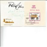 Shirley Eaton and 1 other signed Royal mail FDC. Good Condition. All signed pieces come with a