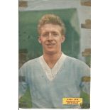 Denis Law signed 10x8 colour magazine photo. Some tape marks. Good Condition. All signed pieces come