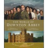 The World OF Downton Abbey hardback book signed by eleven cast members includes Michelle Dockery,