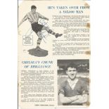 John Fantham, Terry Venables and John Barton on reverse signed b/w newspaper article. Some tape