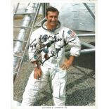 Richard Gordon Apollo 12 Astronaut Signed Nasa 8x10 Photo . Good Condition. All signed pieces come