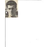 Harry Hooper signed 4x3 b/w newspaper photo. West Ham player. Good Condition. All signed pieces come