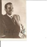 Douglas Fairbanks Snr signed 6x4 b/w photo. Good Condition. All signed pieces come with a