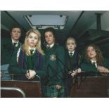 Derry Girls Multi-Signed By Cast 8x10 Photo . Good Condition. All signed pieces come with a