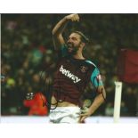 Andy Carroll Signed West Ham United 8x10 Photo . Good Condition. All signed pieces come with a