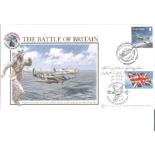 Mieczyslaw Gorzula 607 Polish sqn rare Battle of Britain pilot signed 2004 Internetstamps BOB cover.