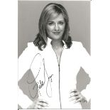 Gabby Logan Presenter Signed Photo . Good Condition. All signed pieces come with a Certificate of