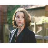 Suranne Jones Actress Signed Scott & Bailey 10 Photo . Good Condition. All signed pieces come with a