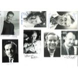 TV male signed collection. 20+ signatures. Some may be printed. Mainly 6x4 size. Some of names