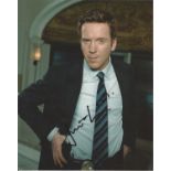 Damian Lewis signed 10 x 8 colour Homeland Portrait Photo, from in person collection autographed