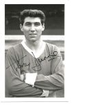 Tony Dunne Signed Manchester United Photo . Good Condition. All signed pieces come with a