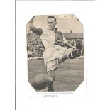 Bill Eckersley signed 8x6 b/w newspaper photo. Blackburn Rovers and England player. Good