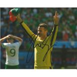 Shay Given Signed Ireland 8x10 Photo . Good Condition. All signed pieces come with a Certificate