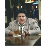 George Wendt Cheers hand signed 10x8 photo. This beautiful hand signed photo depicts George Wendt as