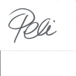 Pele Brazil Legend Signed 4x6 Card . Good Condition. All signed pieces come with a Certificate of