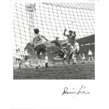 Denis Law Signed Manchester United 8x10 Photo . Good Condition. All signed pieces come with a