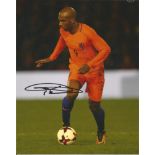 Ryan Babel Signed Fulham & Holland 8x10 Photo . Good Condition. All signed pieces come with a